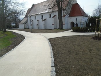 Obnova spevnených plôch cintorína II. etapa