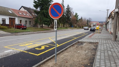 Rekonštrukcia chodníka na Štefánikovej ul. – II. etapa