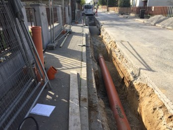 Doplnenie splaškovej kanalizácie – Stoka Kmeťová a Potocká