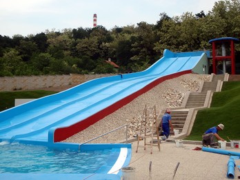 Dokončenie stavby Kúpalisko