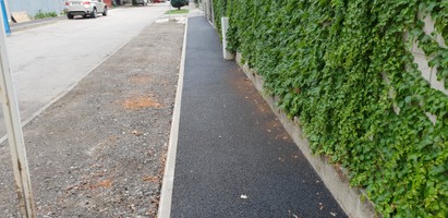 Rekonštrukcia chodníkov Amurská ulica