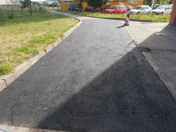 Udržiavacie práce - oprava spevnených plôch