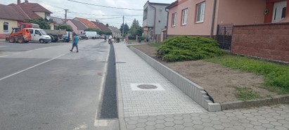 Chodník Hurbanova ulica